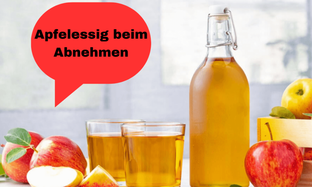 Apfelessig beim Abnehmen